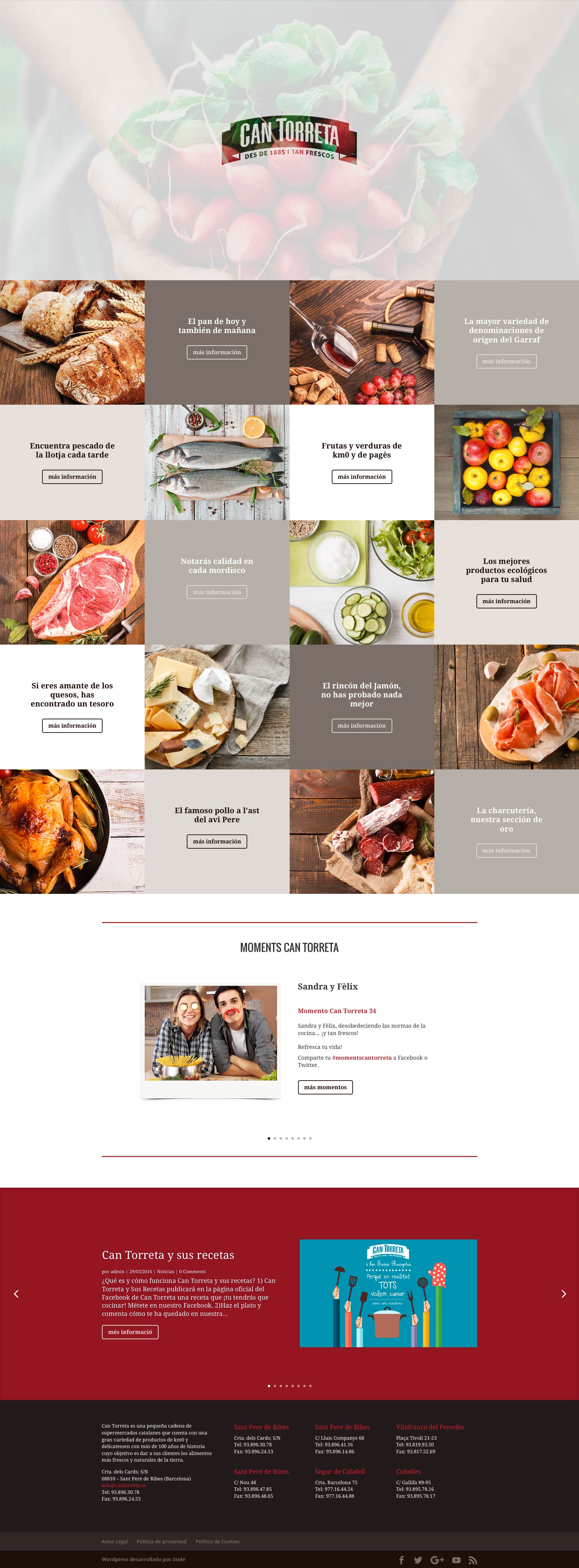 Diseño web WordPress para Can Torreta