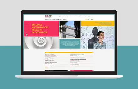 WordPress para Centre de Recerca Matemàtica